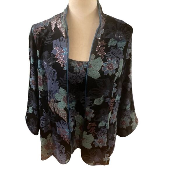 Alex Evenings Two Piece Dressy Jacket Set - Picture 1 of 9